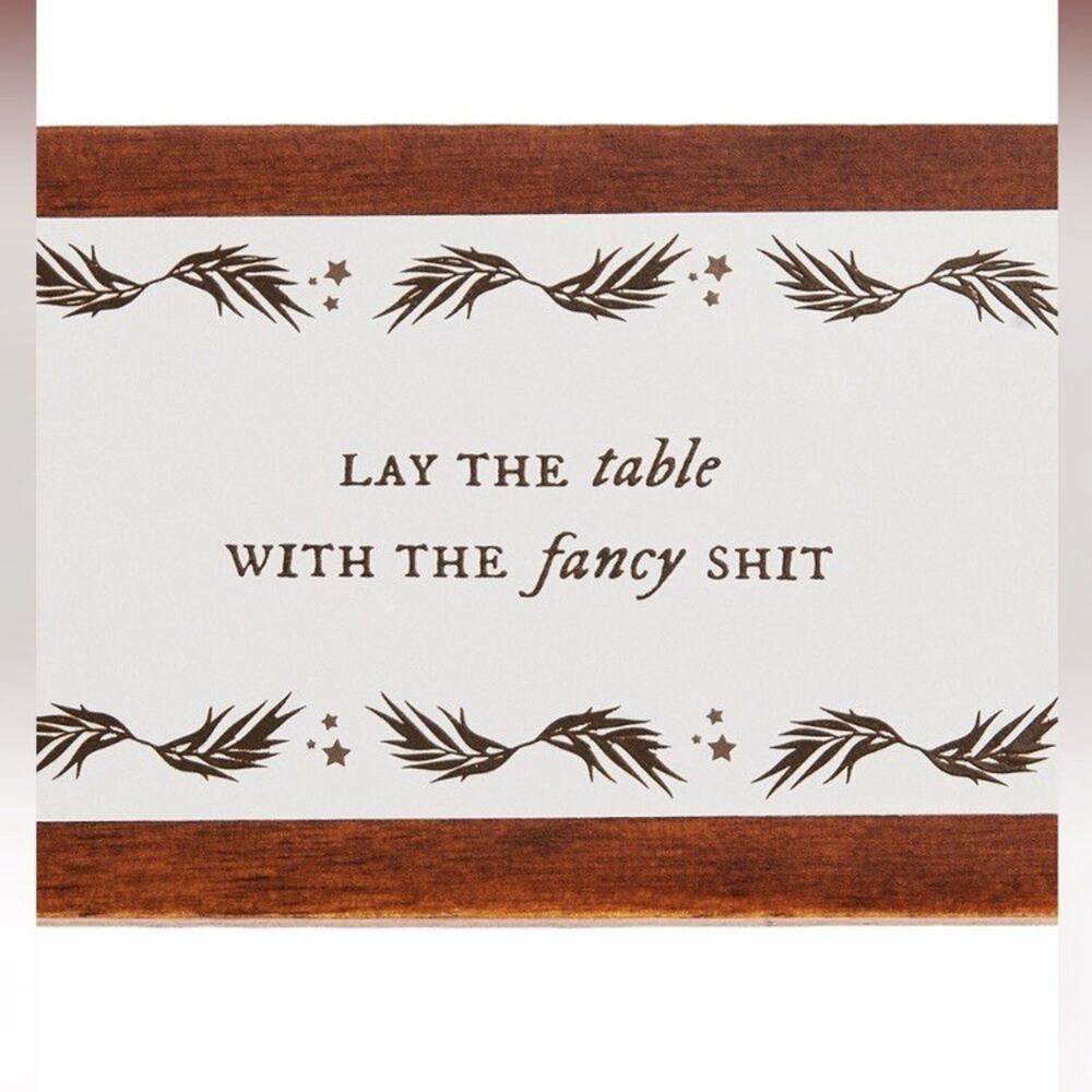 SHIPS IN 24 HRS Taylor Swift Tolerate It Ornament Lay the Table Fancy Christmas